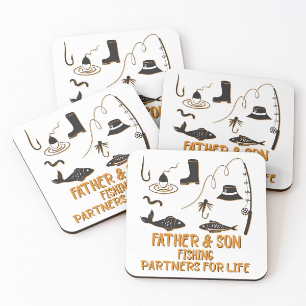 Item preview, Dad Son Fishing Matching, Fishing, Father And Son Stickers designed and sold by Mouadox ★★★★★.