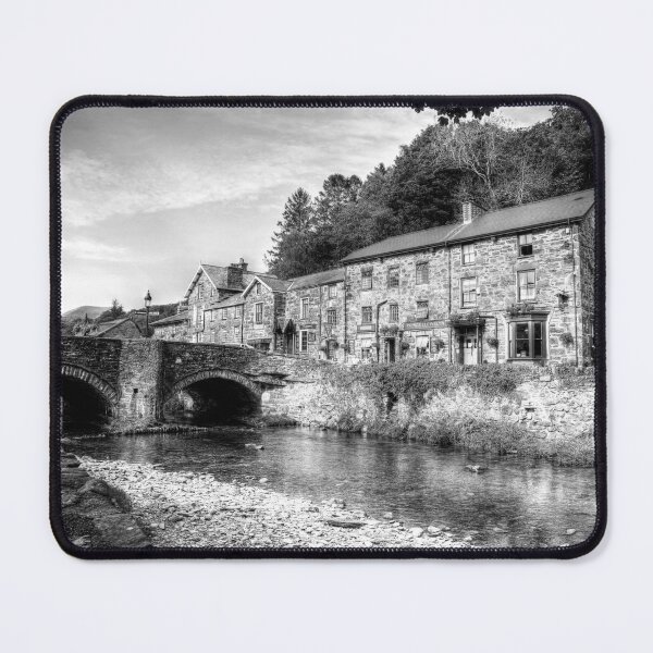 Item preview, Beddgelert Village, Snowdonia, Wales Black And White designed and sold by Paul Thompson Photography.