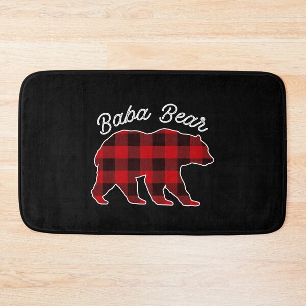 Item preview, Baba Bear - Red Plaid Christmas Pajama Family Gift designed and sold by DavisHasari.