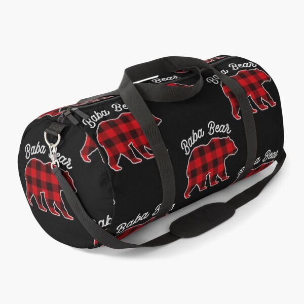 Item preview, Baba Bear - Red Plaid Christmas Pajama Family Gift designed and sold by DavisHasari.