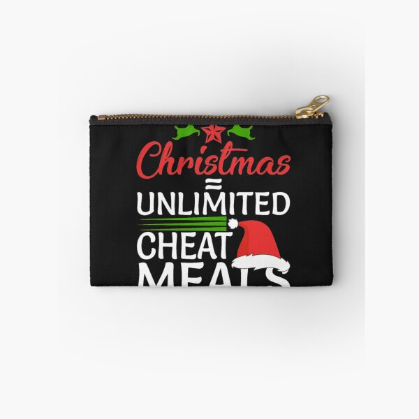 Item preview, Christmas Means Unlimited Cheat Meals designed and sold by ClamenTaon.