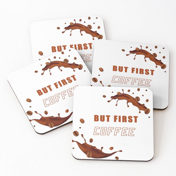Item preview, But First Coffee : Funny Coffee sayings, Funny Coffee Quote, Caffeine Addiction  designed and sold by package11.