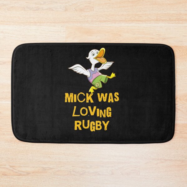 Item preview, Mick was loving rugby designed and sold by Areashor.