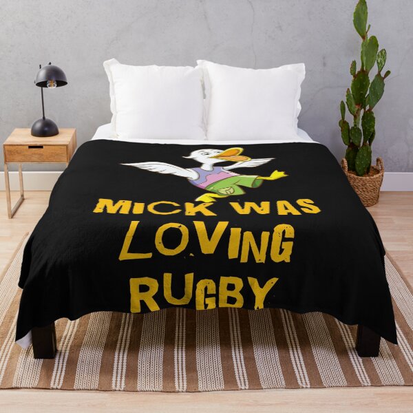 Item preview, Mick was loving rugby designed and sold by Areashor.