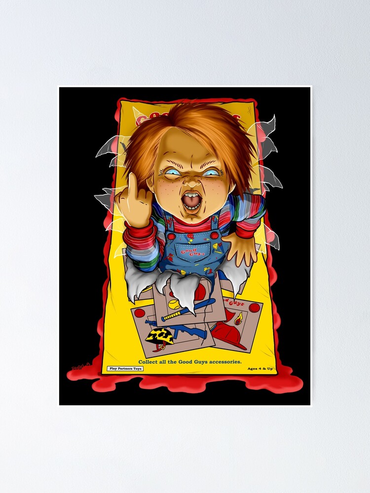 Chucky Unboxing Poster for Sale by sk8rdan