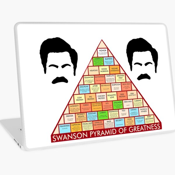 Aperçu de l'œuvre Pyramide de la grandeur de Swanson créée et vendue par Violet Star.
