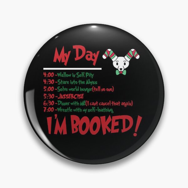 Item preview, Funny Christmas Xmas My Day I'm Booked designed and sold by Buzzbazaar.