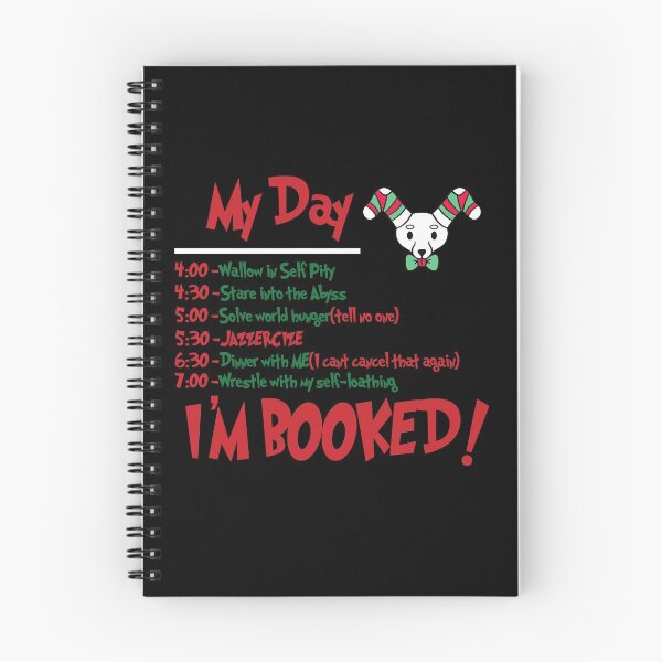 Item preview, Funny Christmas Xmas My Day I'm Booked designed and sold by Buzzbazaar.