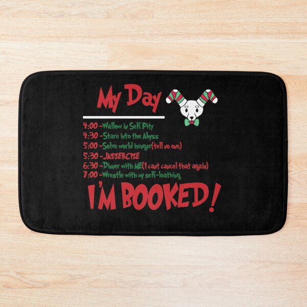Item preview, Funny Christmas Xmas My Day I'm Booked designed and sold by Buzzbazaar.