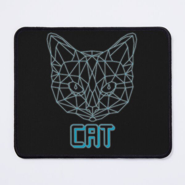Item preview, geometric cat designed and sold by capotees.