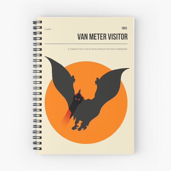 Item preview, Van Meter Visitor Cryptid Cryptozoology Poster designed and sold by Stadify.