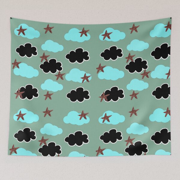 Item preview, Clouds and Stars designed and sold by OneVibes.
