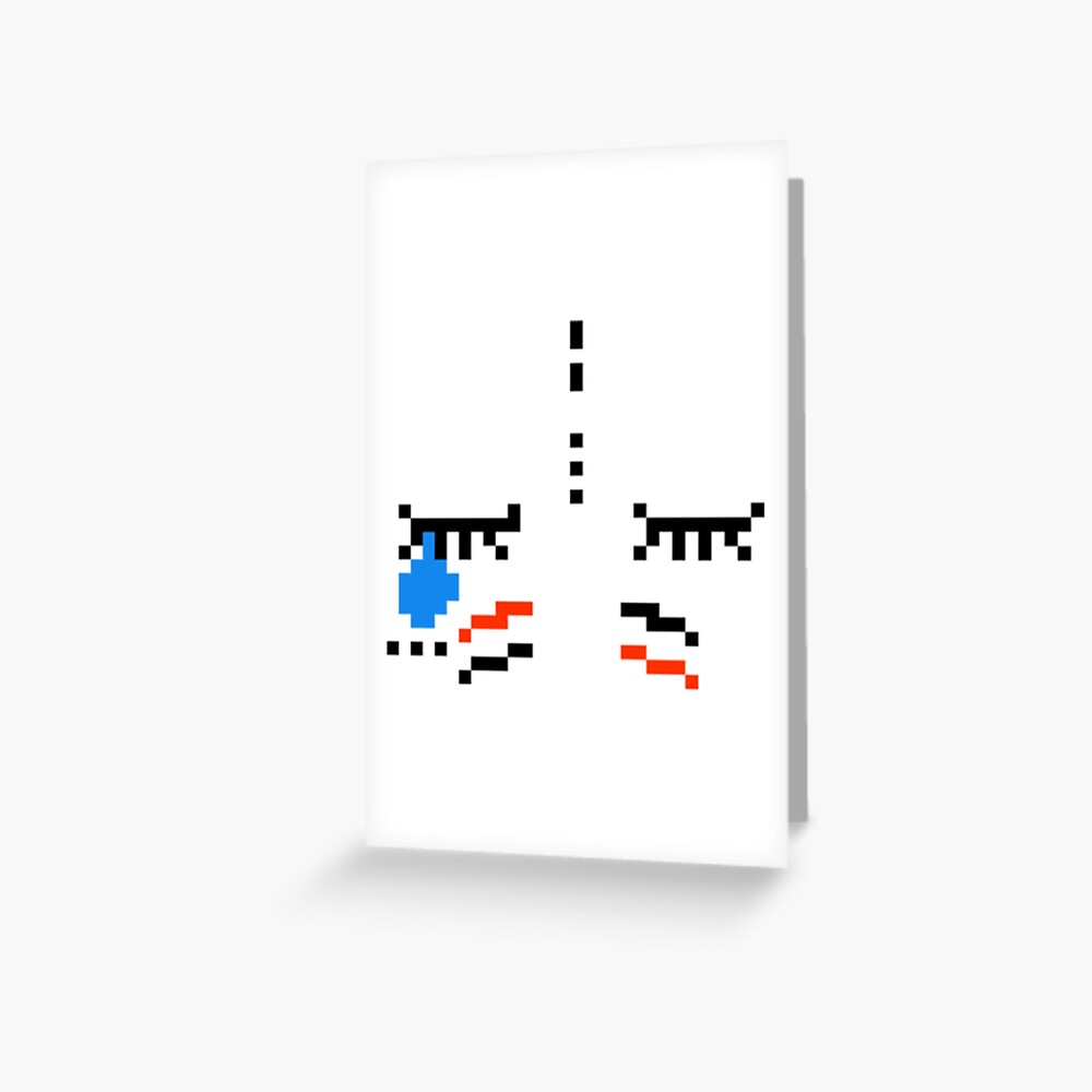 Xxxtentacion Pixel Art Greeting Card For Sale By Artinnoir Redbubble 