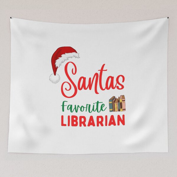 Item preview, Santas Favorite Librarian designed and sold by dfranc.