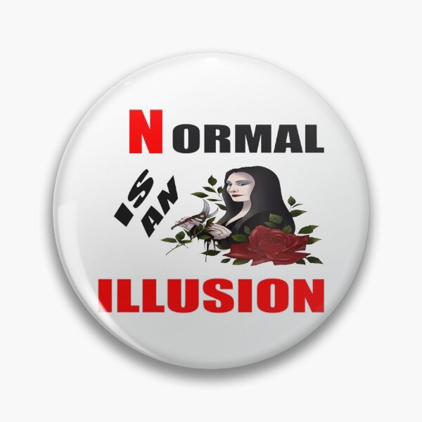 Item preview, Normal Is An Illusion   designed and sold by NorthWallDecor.