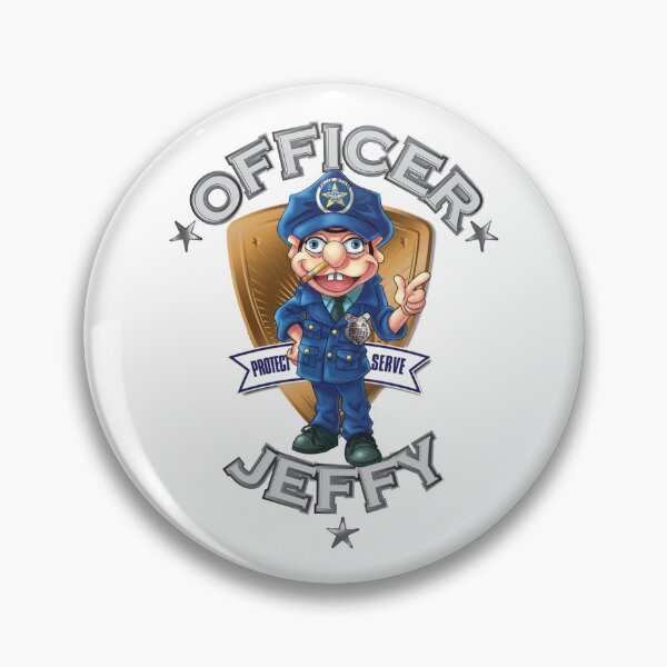 Item preview, Officer Jeffy - Funny SML Character   designed and sold by NorthWallDecor.