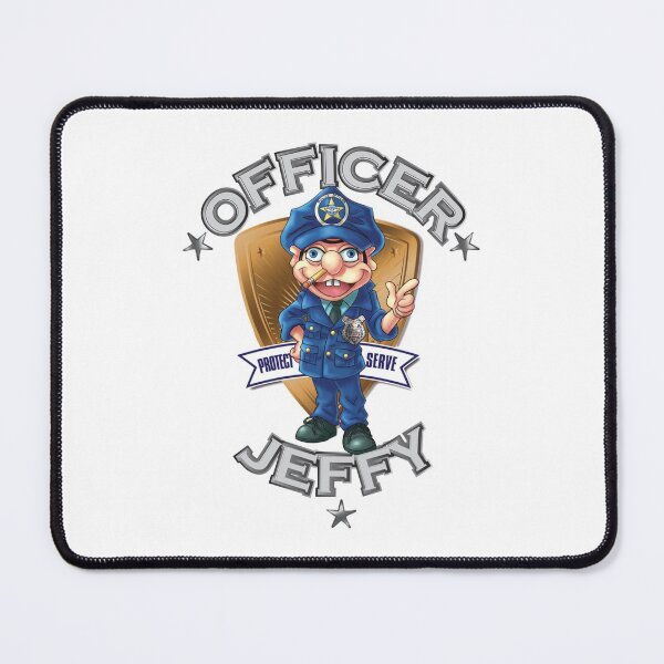 Item preview, Officer Jeffy - Funny SML Character   designed and sold by NorthWallDecor.
