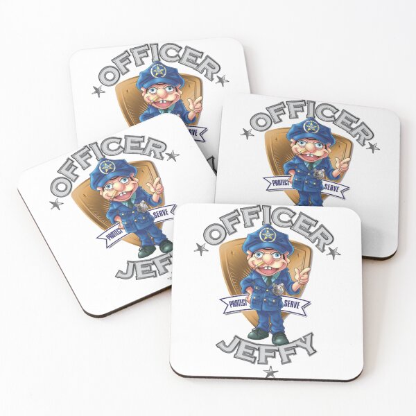 Item preview, Officer Jeffy - Funny SML Character   designed and sold by NorthWallDecor.