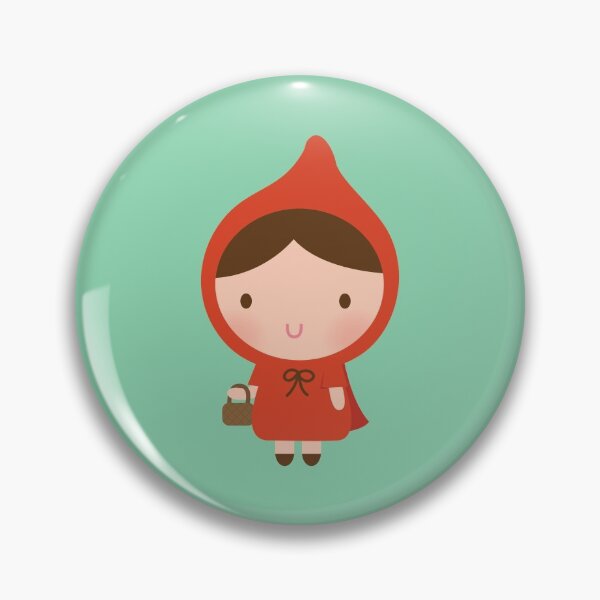 Item preview, Cute Little Red Riding Hood Girl designed and sold by rustydoodle.