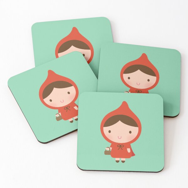 Item preview, Cute Little Red Riding Hood Girl designed and sold by rustydoodle.