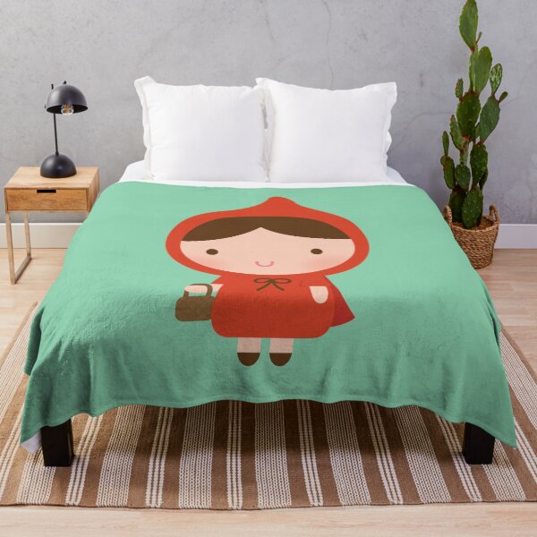 Item preview, Cute Little Red Riding Hood Girl designed and sold by rustydoodle.