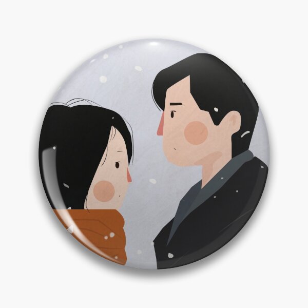 Item preview, Couple in the Snow designed and sold by UnicornFlamingo.