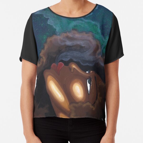 LETTING GO Chiffon Top