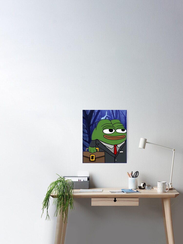 Pepega -Twitch Emote Art Print for Sale by renukabrc