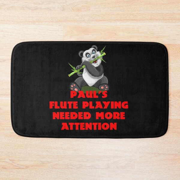 Item preview, Paul's flute playing needed more attention designed and sold by Areashor.