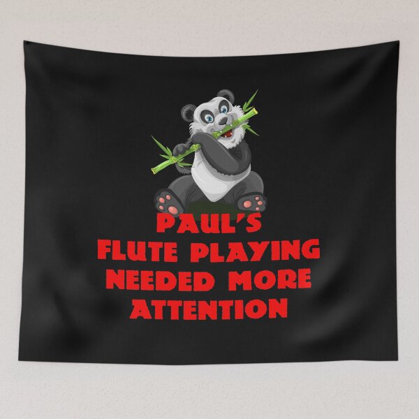 Item preview, Paul's flute playing needed more attention designed and sold by Areashor.