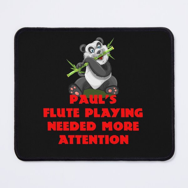 Item preview, Paul's flute playing needed more attention designed and sold by Areashor.