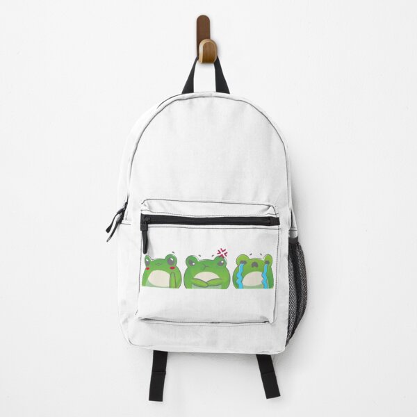 Item preview, The three moods of Mr. Froggy- aesthetic Kawaii frog designed and sold by Kawaiishizz.