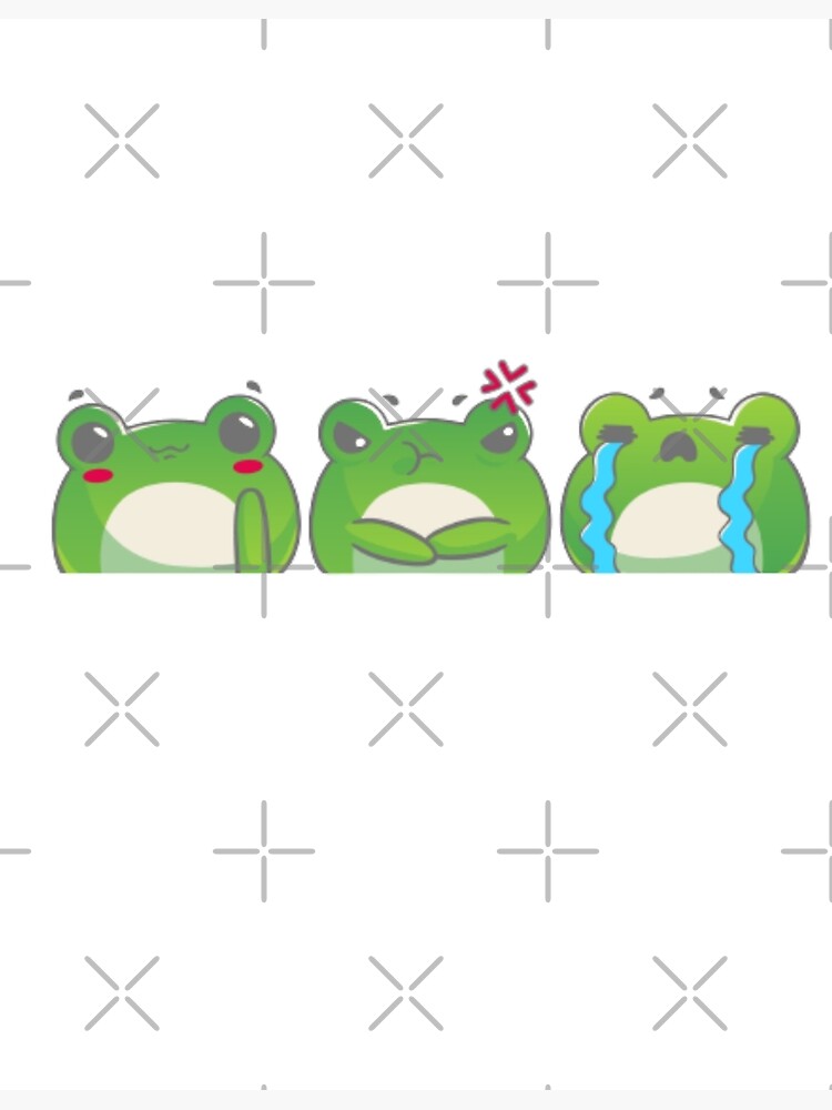 Frog Cottagecore Sticker – Big Moods