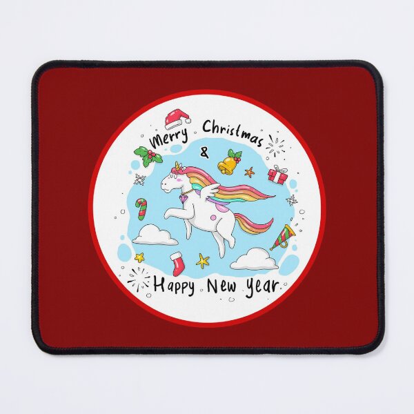 Item preview, Unicorn ( Merry Christmas) designed and sold by auroraa.
