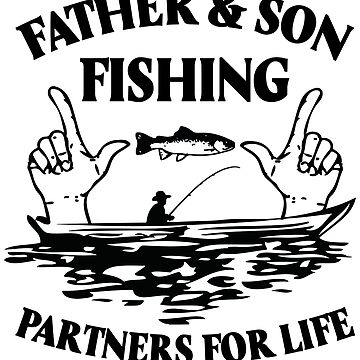 Dad Son Fishing Matching, Fishing, Father And Son T-shirt | Sticker