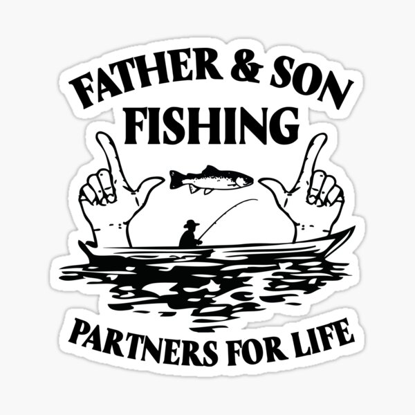 Dad Son Fishing Matching, Funny family idea gift for fishing son