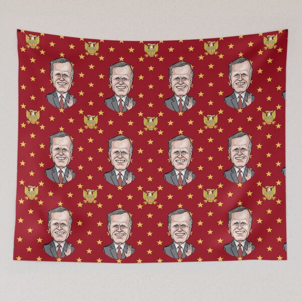 Item preview, President George H. W. Bush designed and sold by MacKaycartoons.