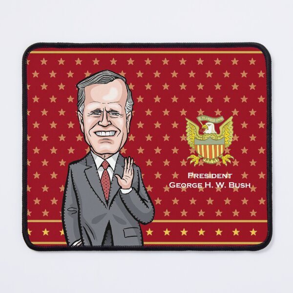 Item preview, President George H. W. Bush designed and sold by MacKaycartoons.