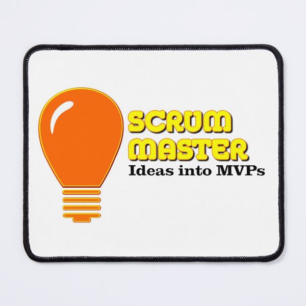 Item preview, Scrum Master Bringing Ideas to MVPs designed and sold by benandfreya.