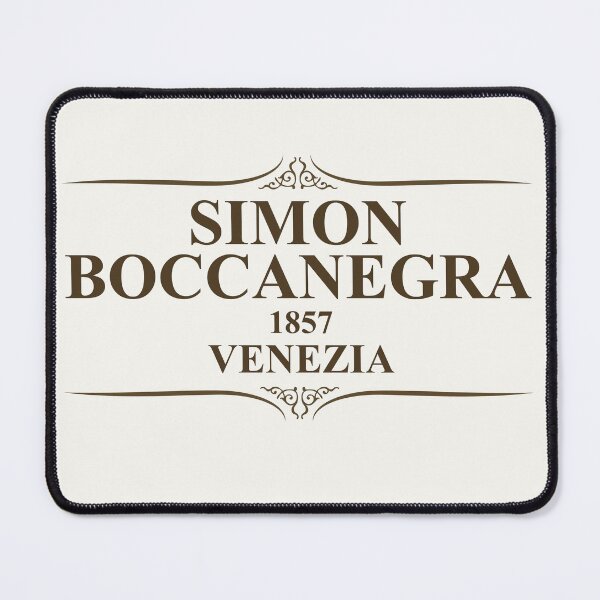 Item preview, Simon Boccanegra 1857 Venezia designed and sold by ixrid.