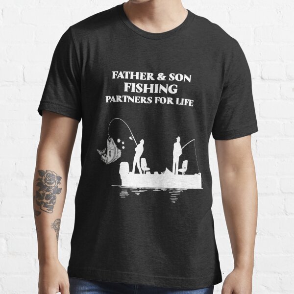 Dad Son Fishing Matching, Fishing, Father And Son T-shirt  Essential T- Shirt for Sale by Mouadox