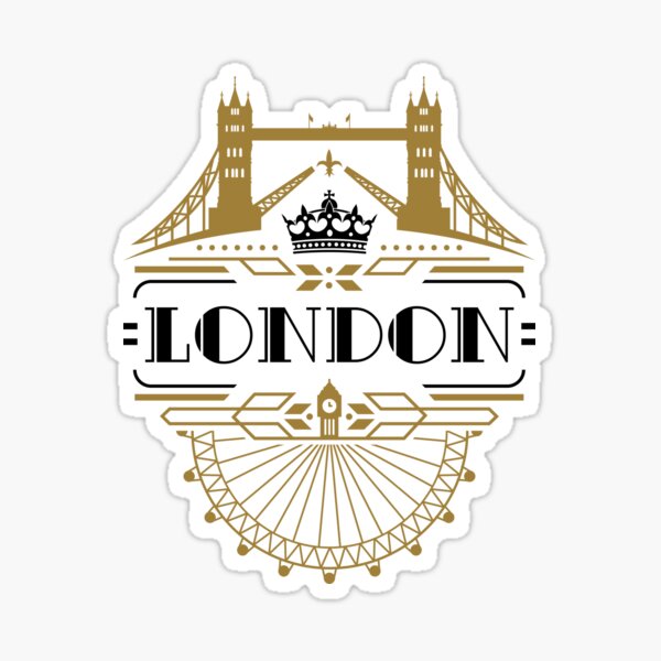 London UK Travel Souvenir Stempel Abzeichen Aufkleber' Untersetzer