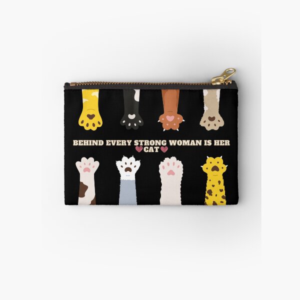 Item preview, Behind Every Strong Woman Is Her Cat designed and sold by Zyphrost ★★★★★ (✔).