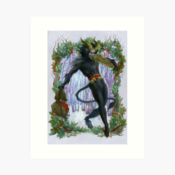 Item preview, Greetings from Krampus designed and sold by BohemianWeasel.