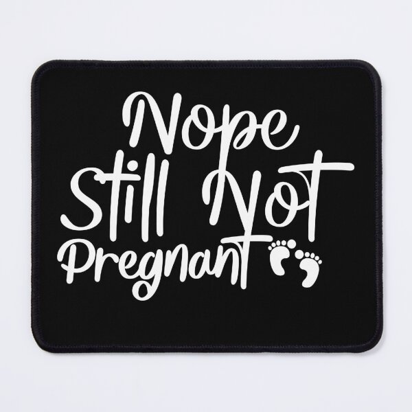 Item preview, Nope Still Not Pregnant , Funny Christmas , Funny Thanksgiving , Funny Holiday Tee, Not Pregnant 																 designed and sold by plussorn.