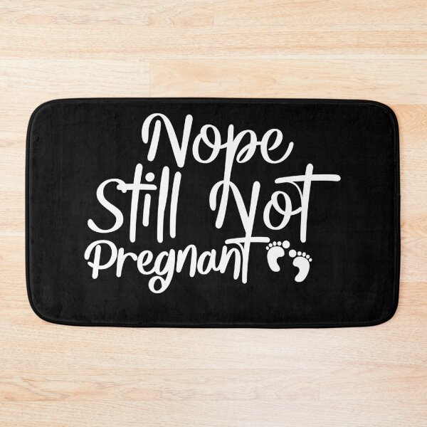 Item preview, Nope Still Not Pregnant , Funny Christmas , Funny Thanksgiving , Funny Holiday Tee, Not Pregnant 																 designed and sold by plussorn.