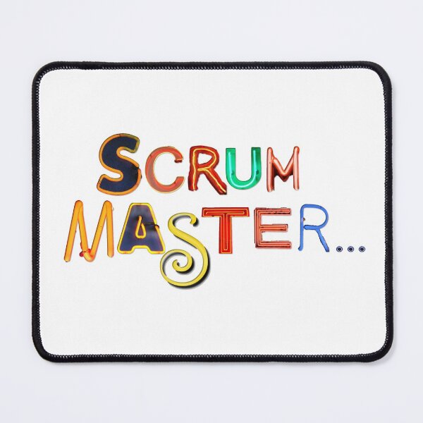 Item preview, Scrum Master Neon designed and sold by benandfreya.