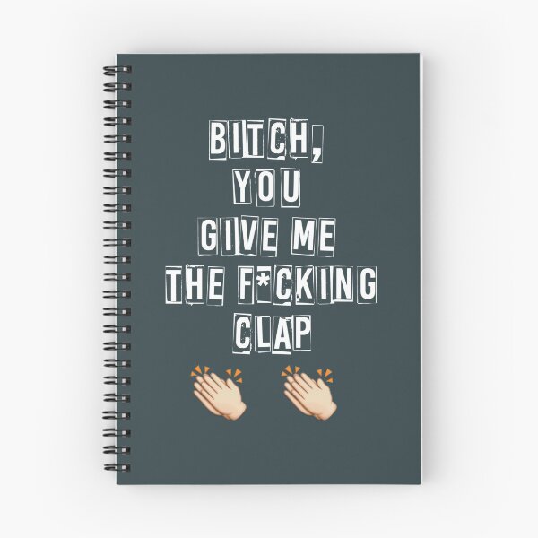 Item preview, fcking clap -  FIR – white   designed and sold by Jaalawelch.