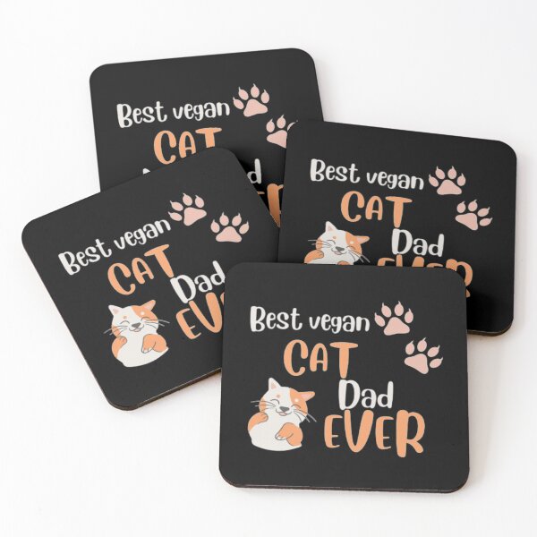 Item preview, best vegan cat dad ever designed and sold by Dreamofstyle7.