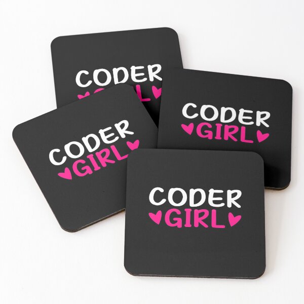 Item preview, Funny Works Coder Girl, Coding Software Computer Programming designed and sold by LKTankdesign.